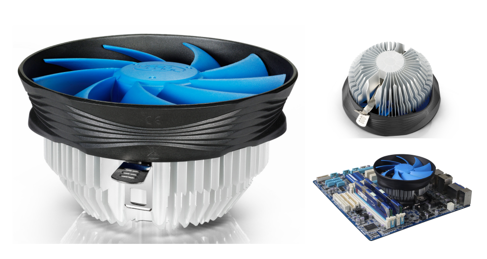 DEEPCOOLより、ミドルタワーPCケース、LEDケースファン、空冷CPU